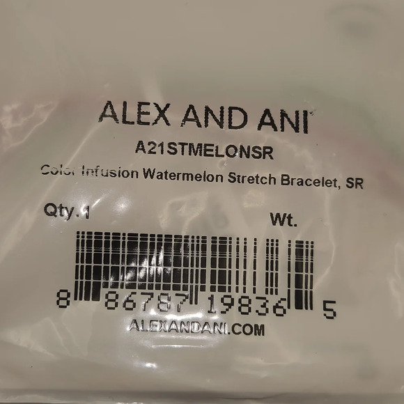 Alex and Ani Red and Green Beaded Bracelet - Picture 4 of 4